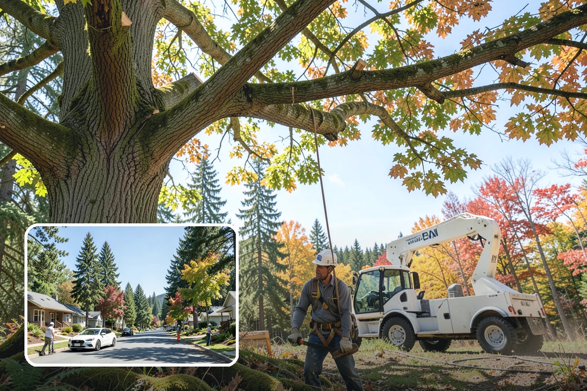 View Enhancement Pruning in Orting, Pierce County, WA - Improves tree structure, health, and appearance