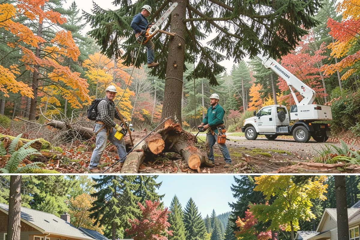 View Enhancement Pruning in Orting, Pierce County, WA - This selective pruning should be timed to match specific species sensitivities in the Puget Sound climate while ensuring cuts are...