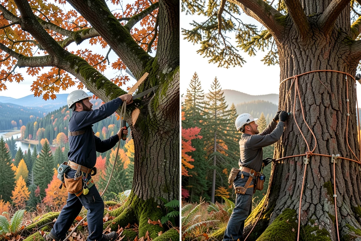 View Enhancement Pruning in Puyallup, Pierce County, WA - Assess canopy condition and pruning objectives