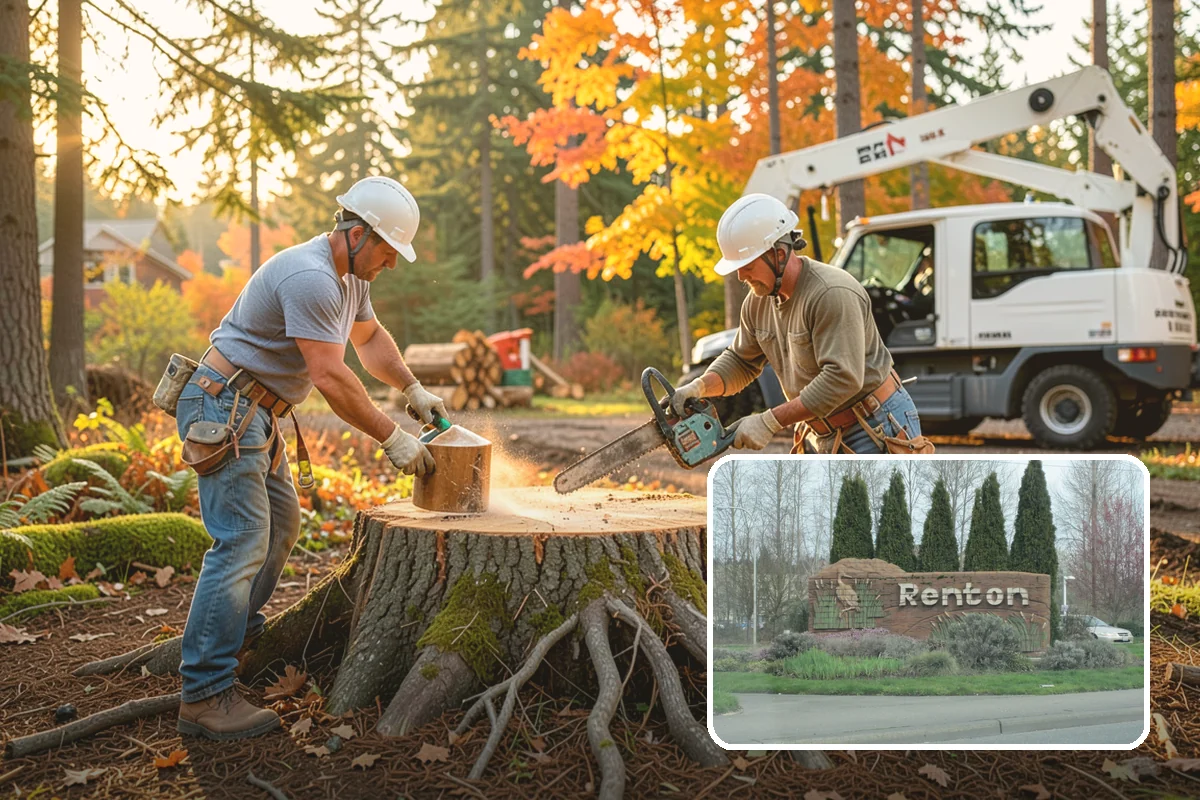 View Enhancement Pruning in Renton, King County, WA - Improves tree structure, health, and appearance
