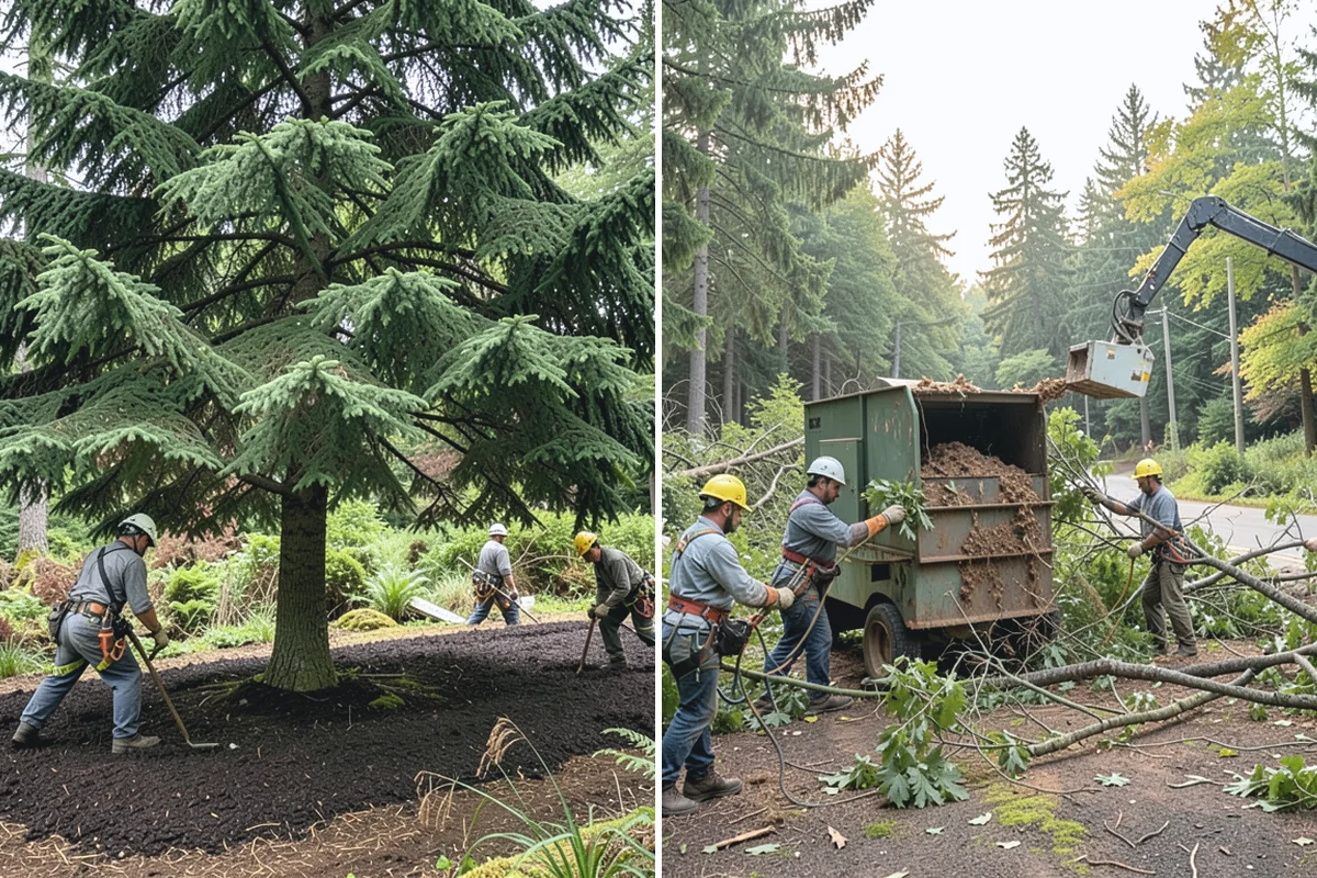 View Enhancement Pruning in Roy, Pierce County, WA - Assess canopy condition and pruning objectives