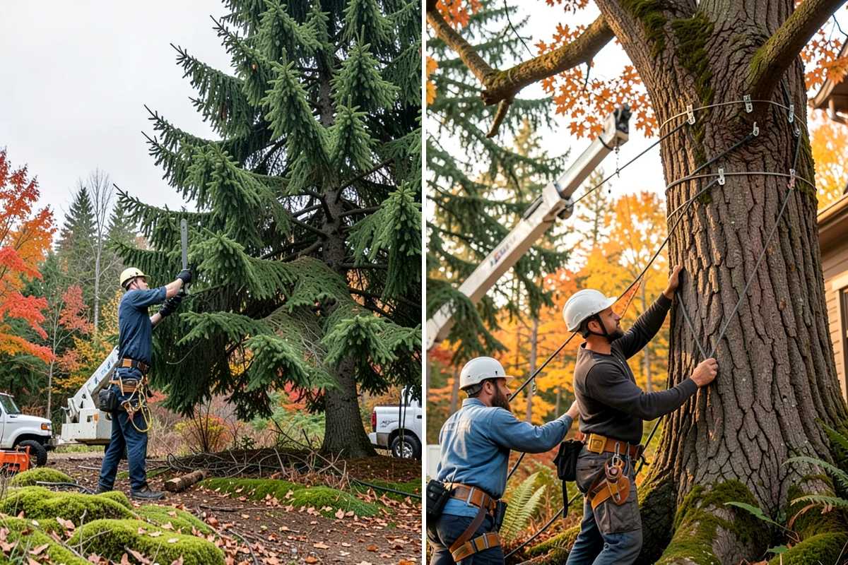 View Enhancement Pruning in Sedro-Woolley, Skagit County, WA - Assess canopy condition and pruning objectives