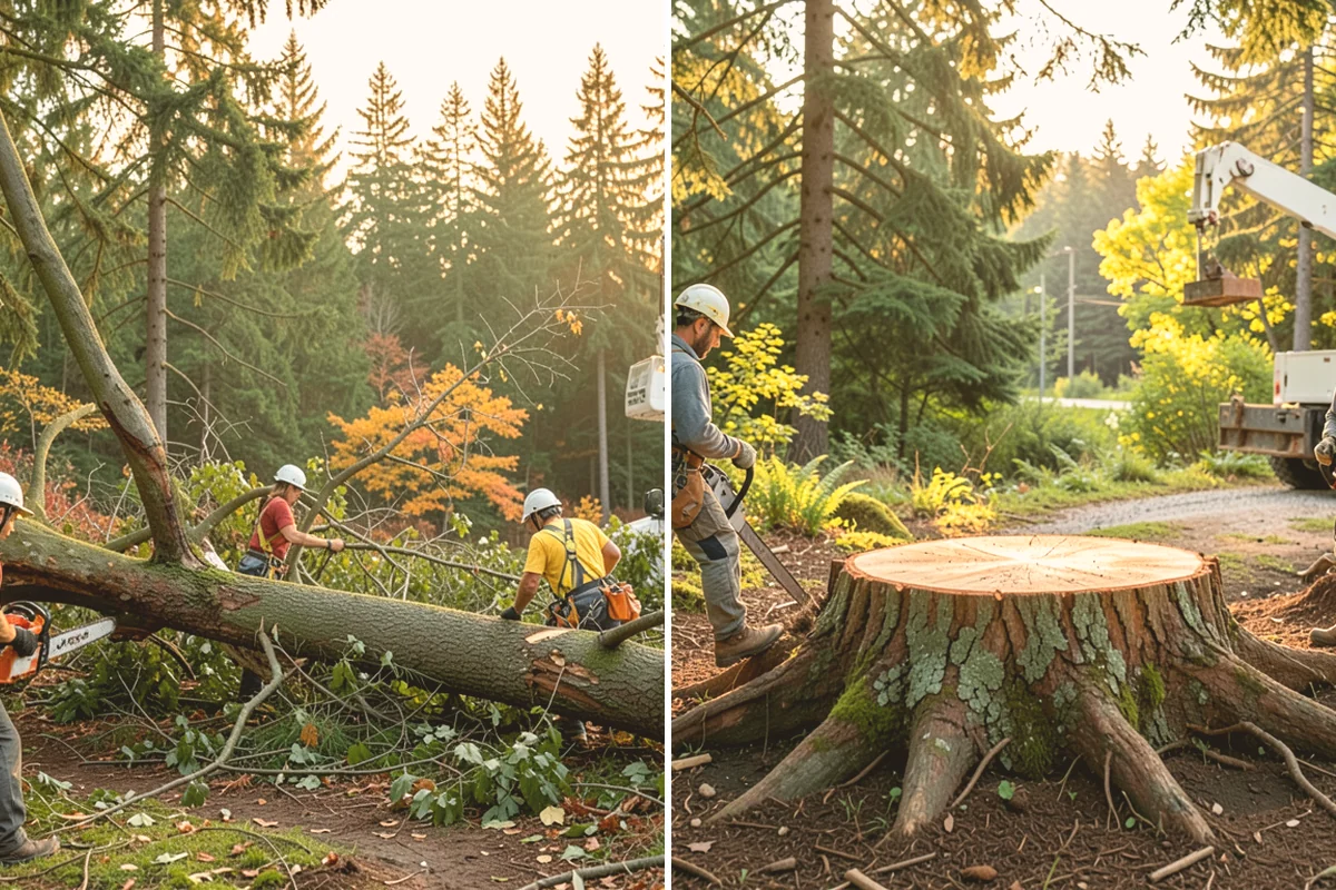 View Enhancement Pruning in Stanwood, Snohomish County, WA - Assess canopy condition and pruning objectives
