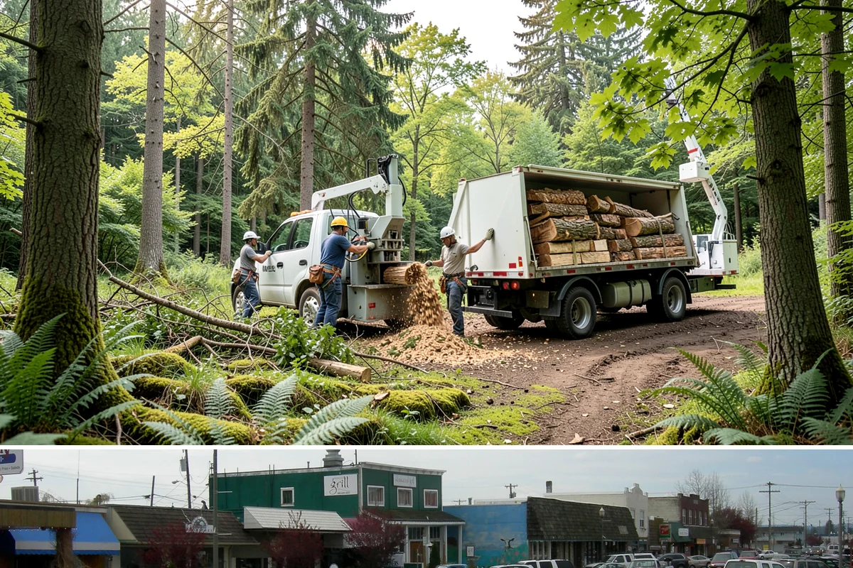 View Enhancement Pruning in Stanwood, Snohomish County, WA - This selective pruning should be timed to match specific species sensitivities in the Puget Sound climate while ensuring cuts are...
