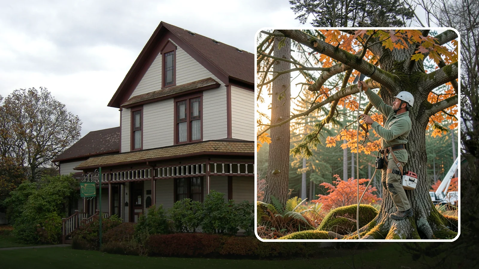 View Enhancement Pruning in Sumner, Pierce County, WA - Selective pruning to open or improve a view while protecting tree health.