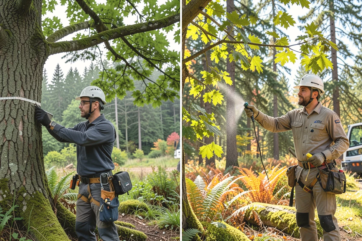 View Enhancement Pruning in Tukwila, King County, WA - Assess canopy condition and pruning objectives