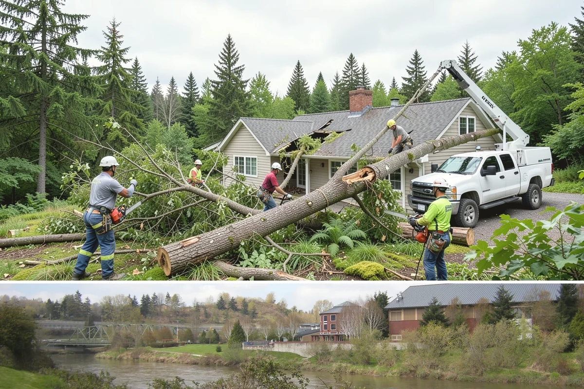 View Enhancement Pruning in Tukwila, King County, WA - This selective pruning should be timed to match specific species sensitivities in the Puget Sound climate while ensuring cuts are...