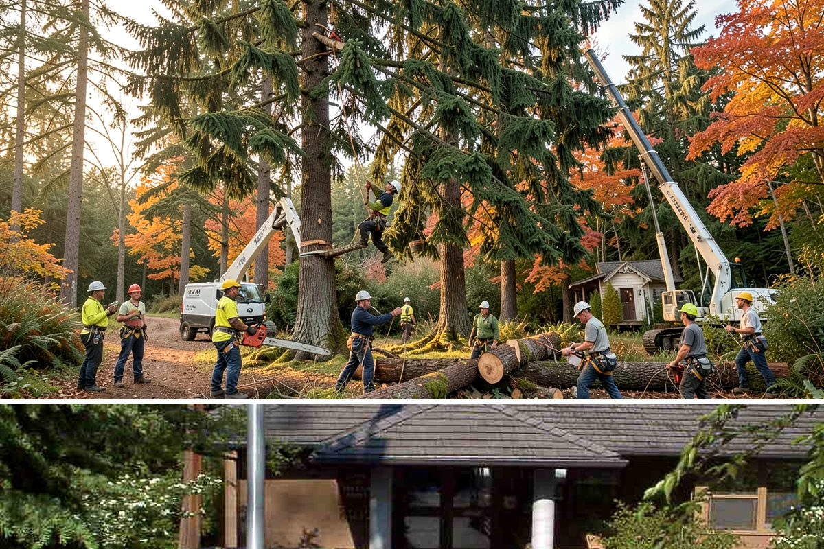 View Enhancement Pruning in Yarrow Point, King County, WA - This selective pruning should be timed to match specific species sensitivities in the Puget Sound climate while ensuring cuts are...