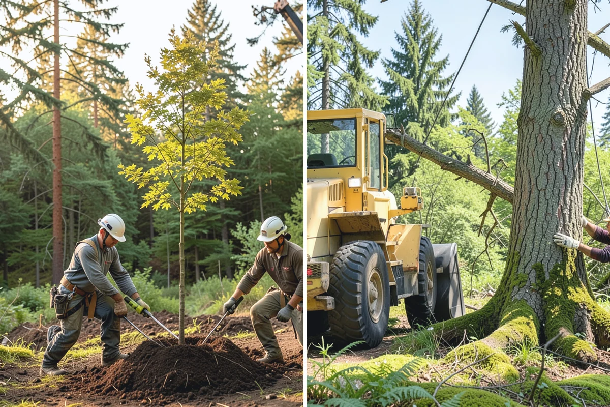 Vista pruning in Auburn, King County, WA - Assess canopy condition and pruning objectives