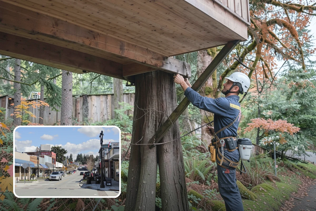 Vista pruning in Bothell, King County, WA - Improves tree structure, health, and appearance