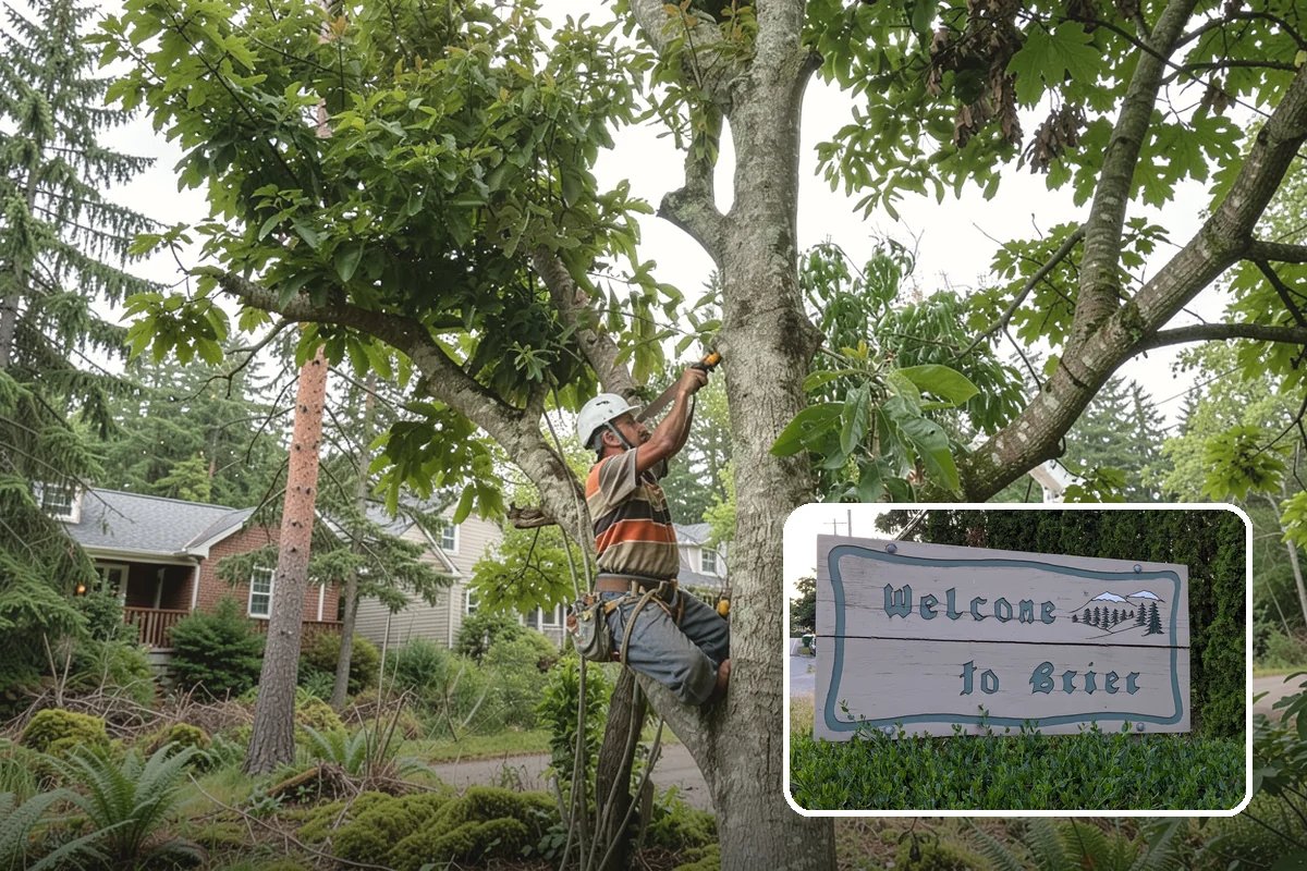 Vista pruning in Brier, Snohomish County, WA - Improves tree structure, health, and appearance