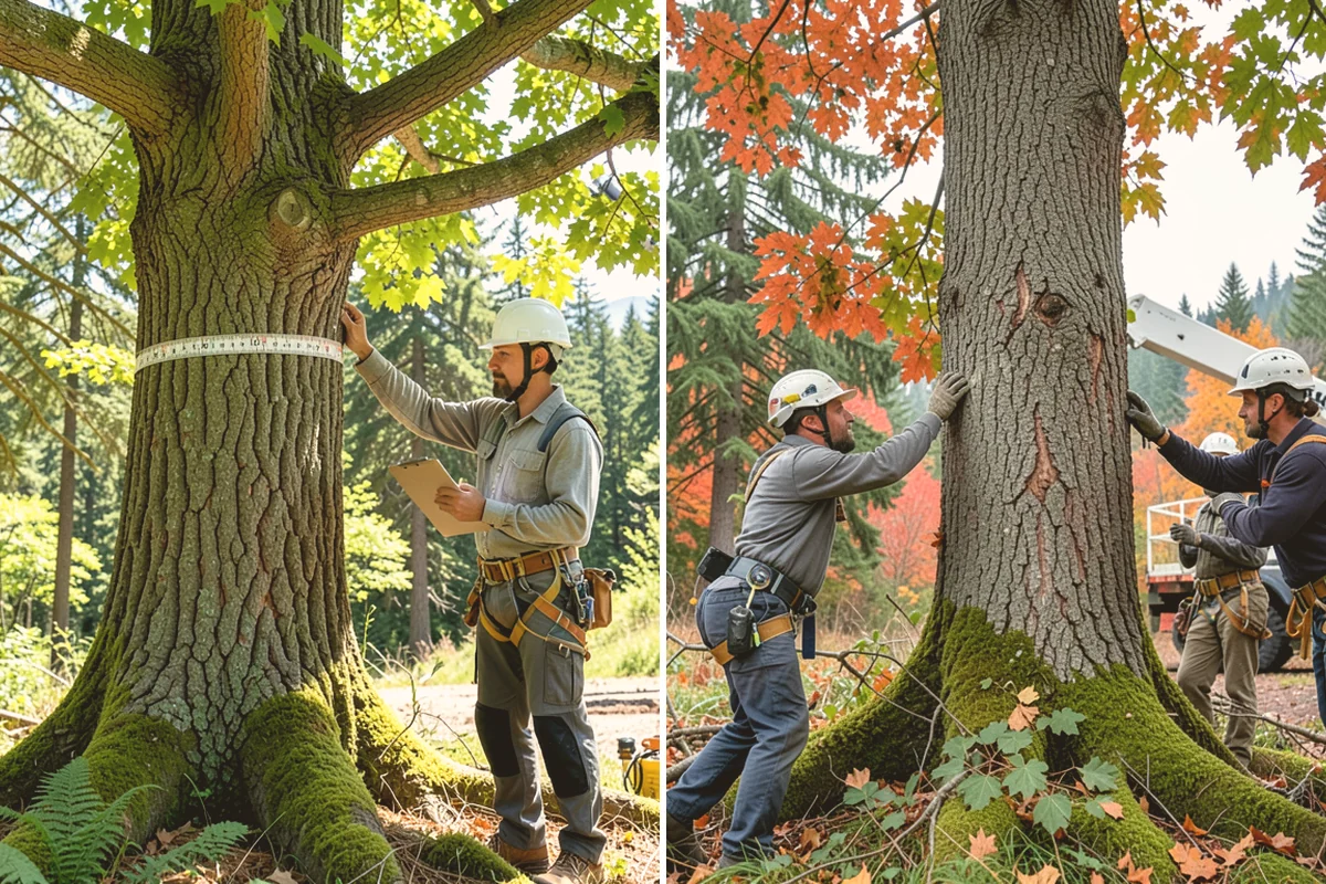 Vista pruning in Brier, Snohomish County, WA - Assess canopy condition and pruning objectives