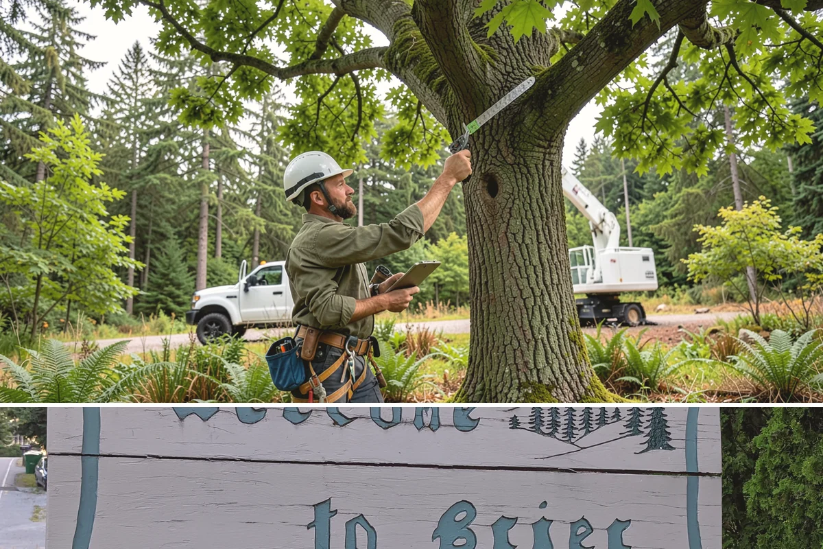 Vista pruning in Brier, Snohomish County, WA - Work timing follows recognized arboricultural standards matched to specific tree species and seasonal conditions in the Puget...
