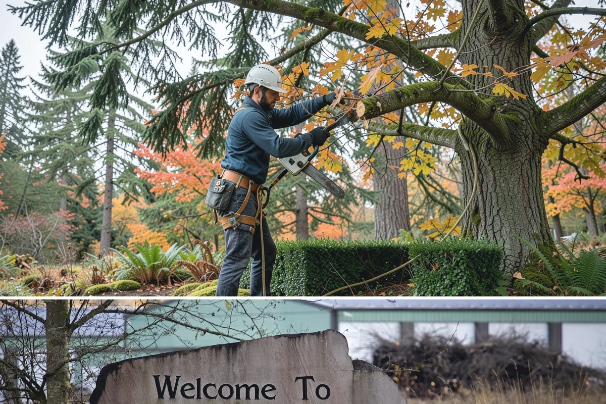 Vista pruning in Buckley, Pierce County, WA - Work timing follows recognized arboricultural standards matched to specific tree species and seasonal conditions in the Puget...