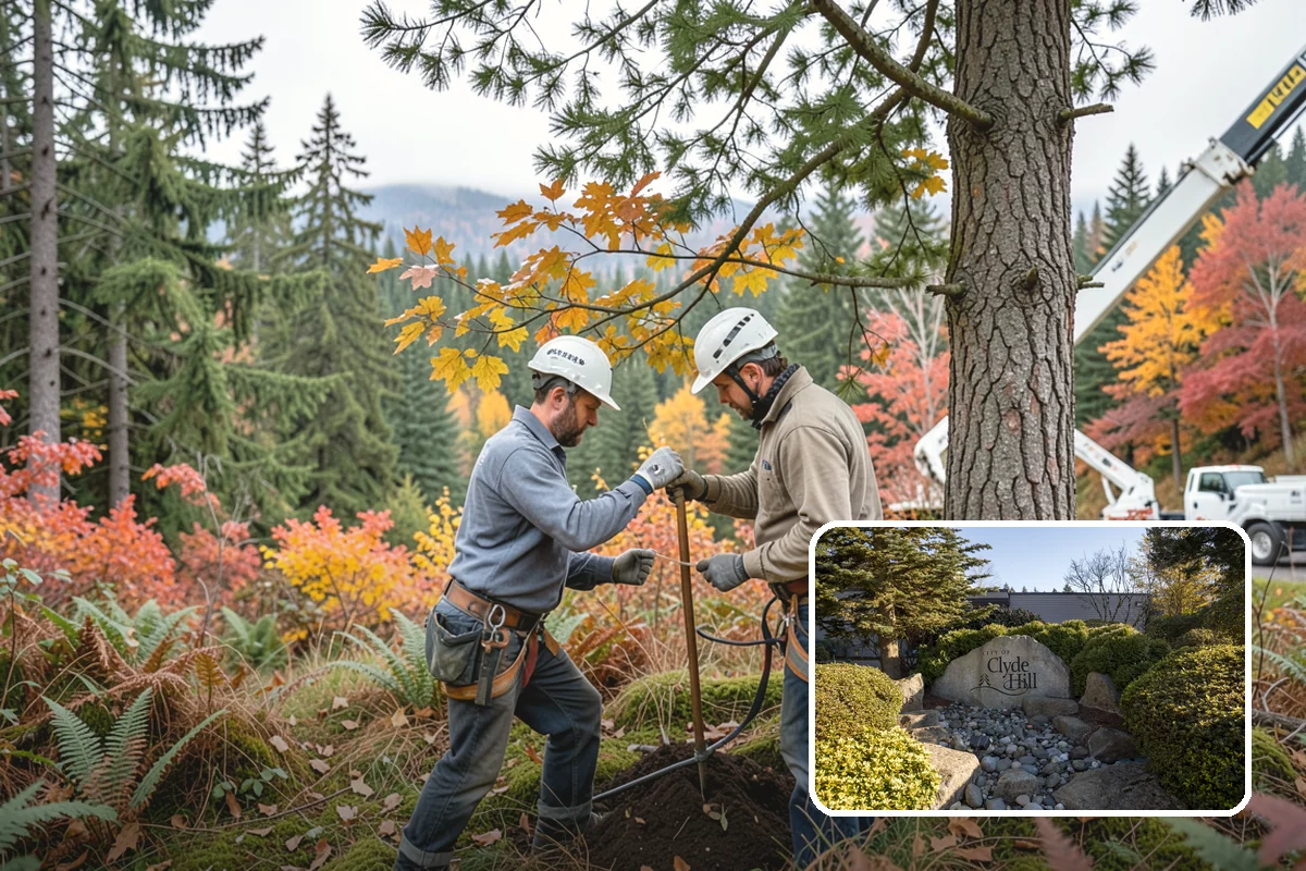 Vista pruning in Clyde Hill, King County, WA - Improves tree structure, health, and appearance