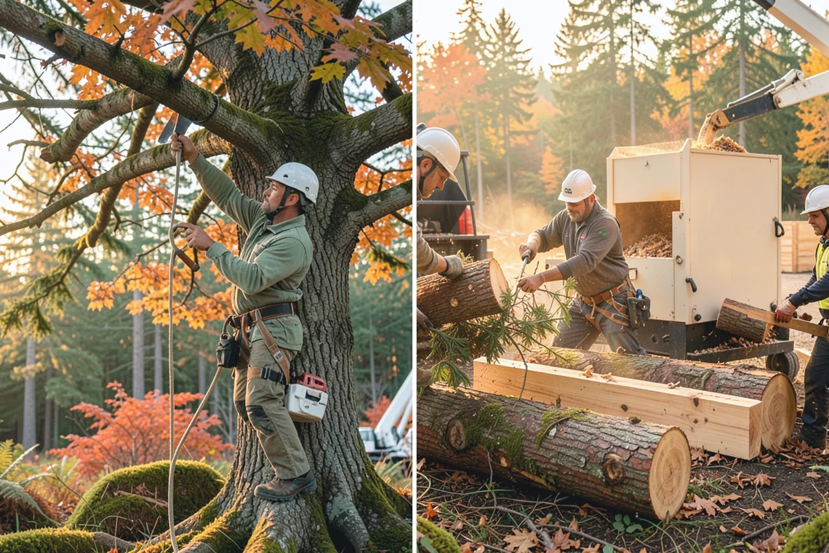 Vista pruning in Darrington, Snohomish County, WA - Assess canopy condition and pruning objectives