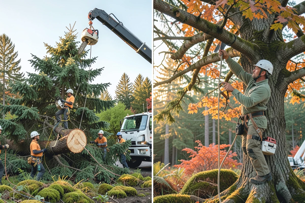 Vista pruning in Des Moines, King County, WA - Assess canopy condition and pruning objectives