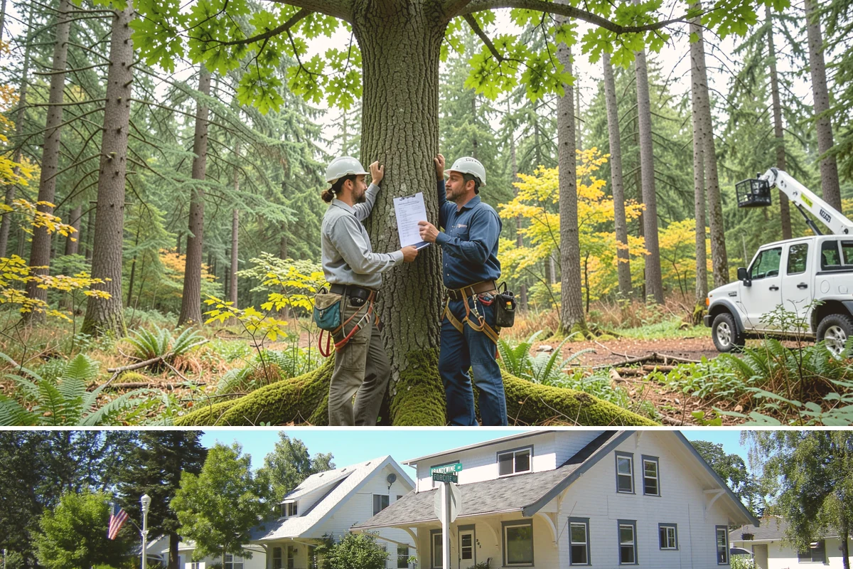 Vista pruning in DuPont, Pierce County, WA - Work timing follows recognized arboricultural standards matched to specific tree species and seasonal conditions in the Puget...
