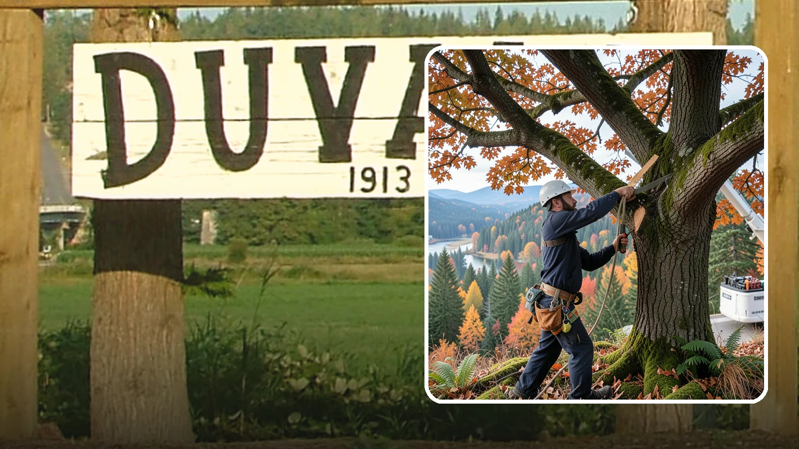 Vista pruning in Duvall, King County, WA - Selective pruning to open or improve a view.
