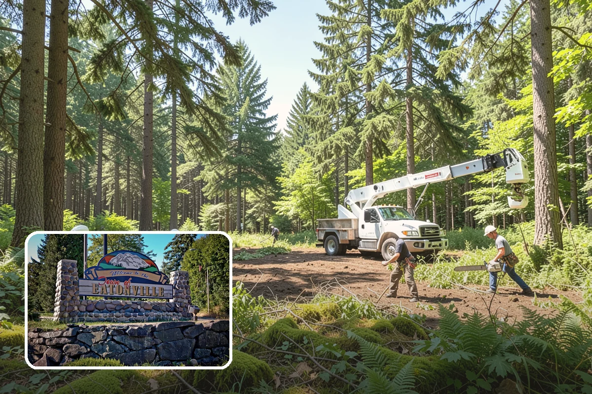 Vista pruning in Eatonville, Pierce County, WA - Improves tree structure, health, and appearance