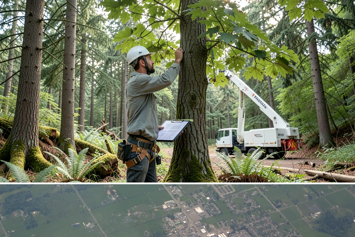 Vista pruning in Enumclaw, King County, WA - Work timing follows recognized arboricultural standards matched to specific tree species and seasonal conditions in the Puget...