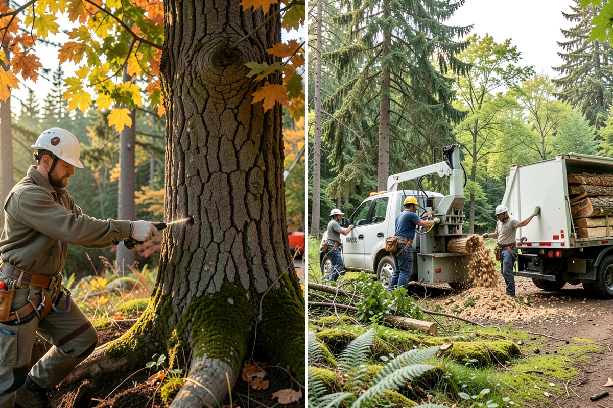 Vista pruning in Federal Way, King County, WA - Assess canopy condition and pruning objectives