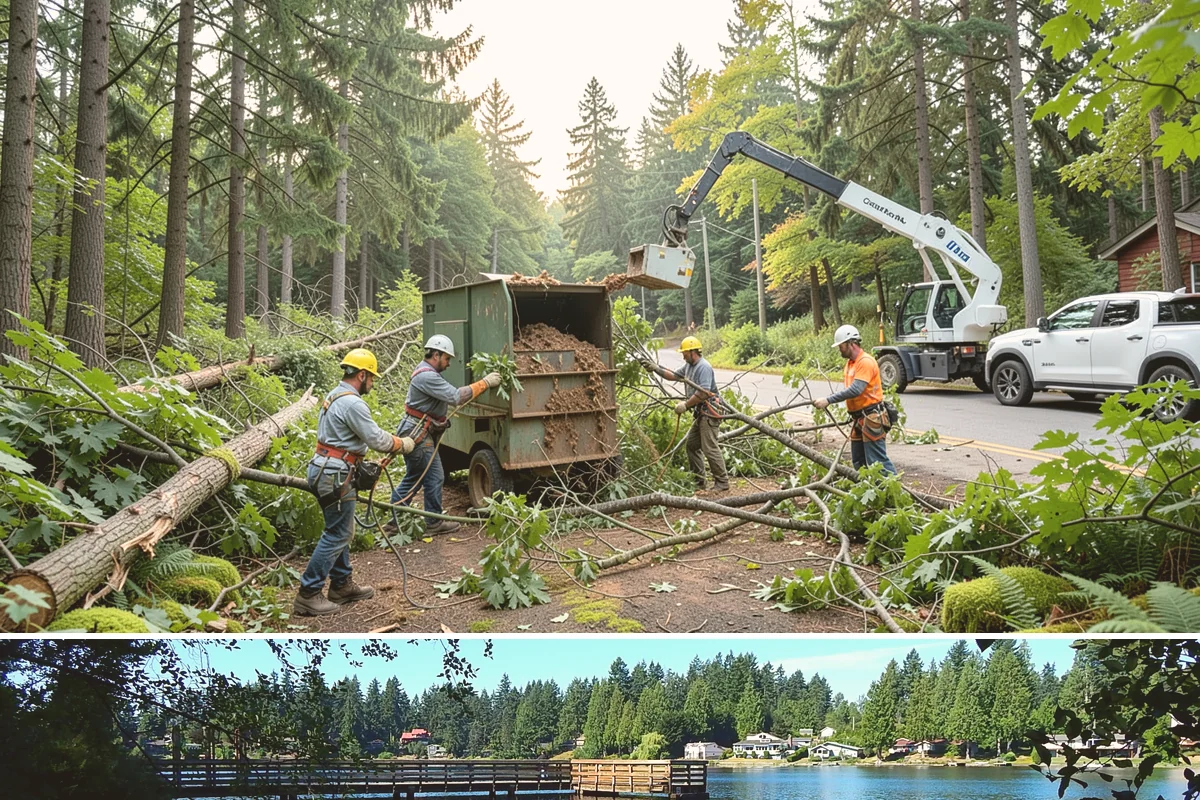 Vista pruning in Federal Way, King County, WA - Work timing follows recognized arboricultural standards matched to specific tree species and seasonal conditions in the Puget...