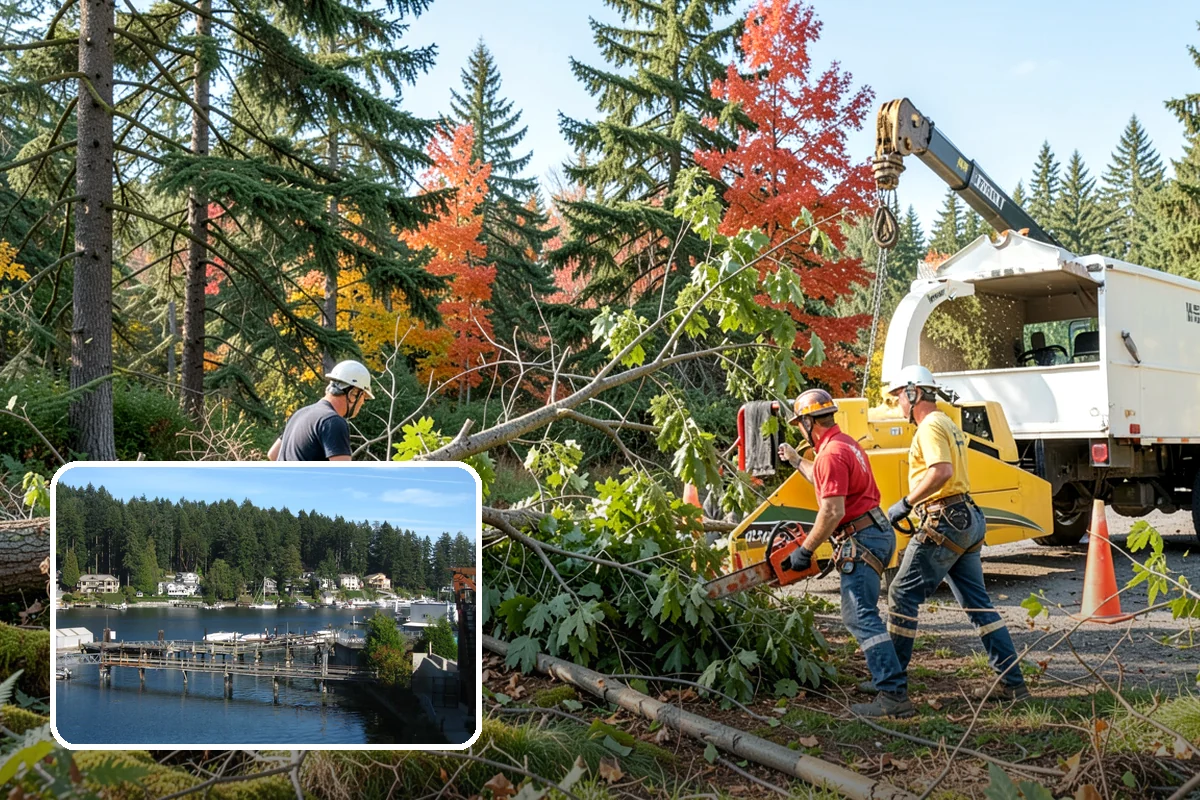Vista pruning in Gig Harbor, Pierce County, WA - Improves tree structure, health, and appearance