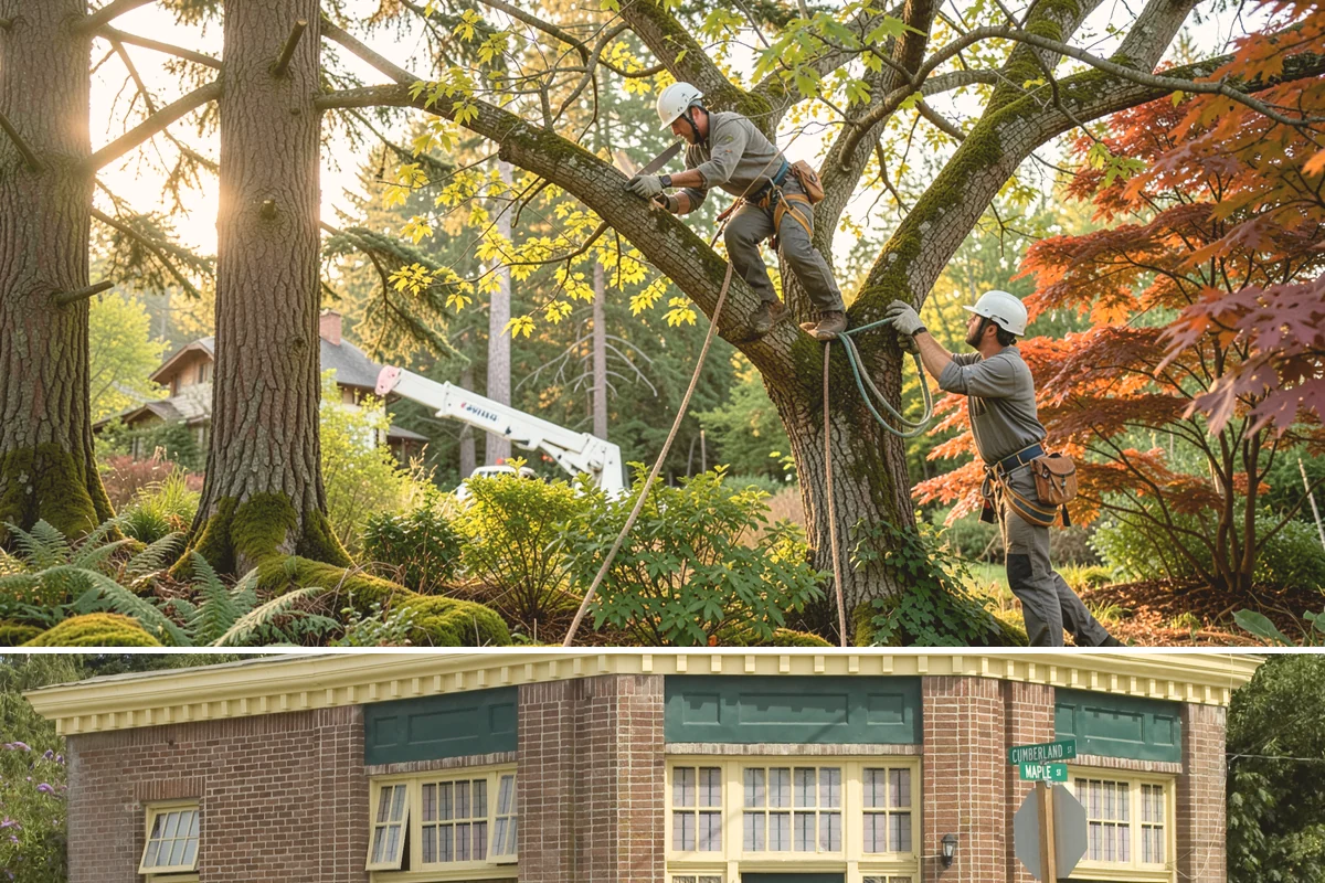Vista pruning in Hamilton, Skagit County, WA - Work timing follows recognized arboricultural standards matched to specific tree species and seasonal conditions in the Puget...