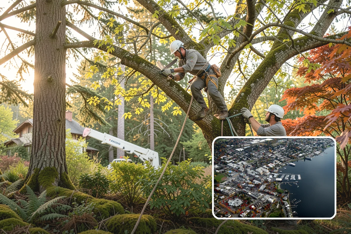 Vista pruning in Kirkland, King County, WA - Improves tree structure, health, and appearance