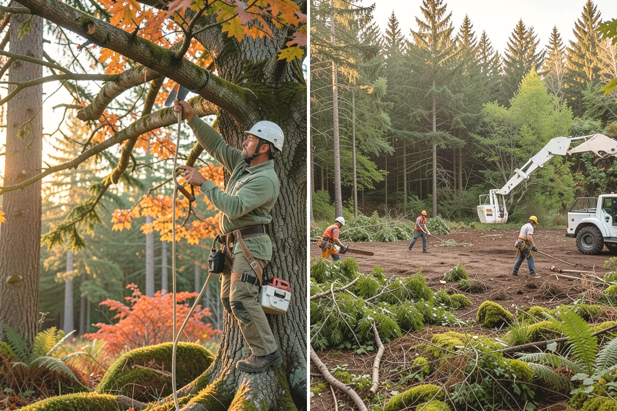 Vista pruning in La Conner, Skagit County, WA - Assess canopy condition and pruning objectives