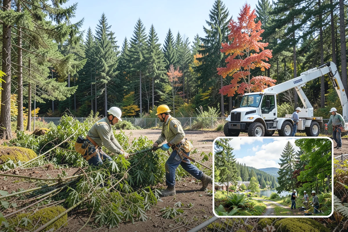 Vista pruning in Lake Forest Park, King County, WA - Improves tree structure, health, and appearance