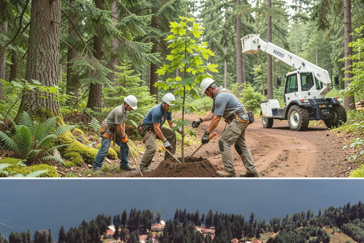 Vista pruning in Lakewood, Pierce County, WA - Work timing follows recognized arboricultural standards matched to specific tree species and seasonal conditions in the Puget...