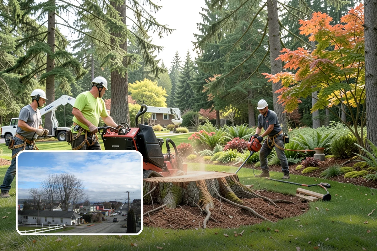 Vista pruning in Langley, Island County, WA - Improves tree structure, health, and appearance