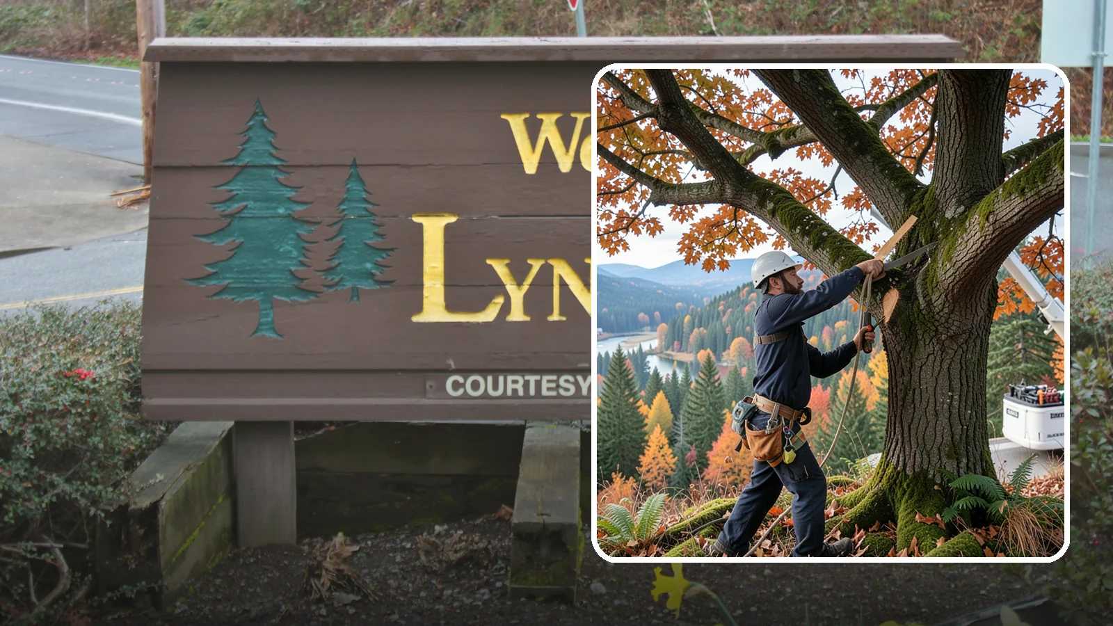 Vista pruning in Lynnwood, Snohomish County, WA - Selective pruning to open or improve a view.