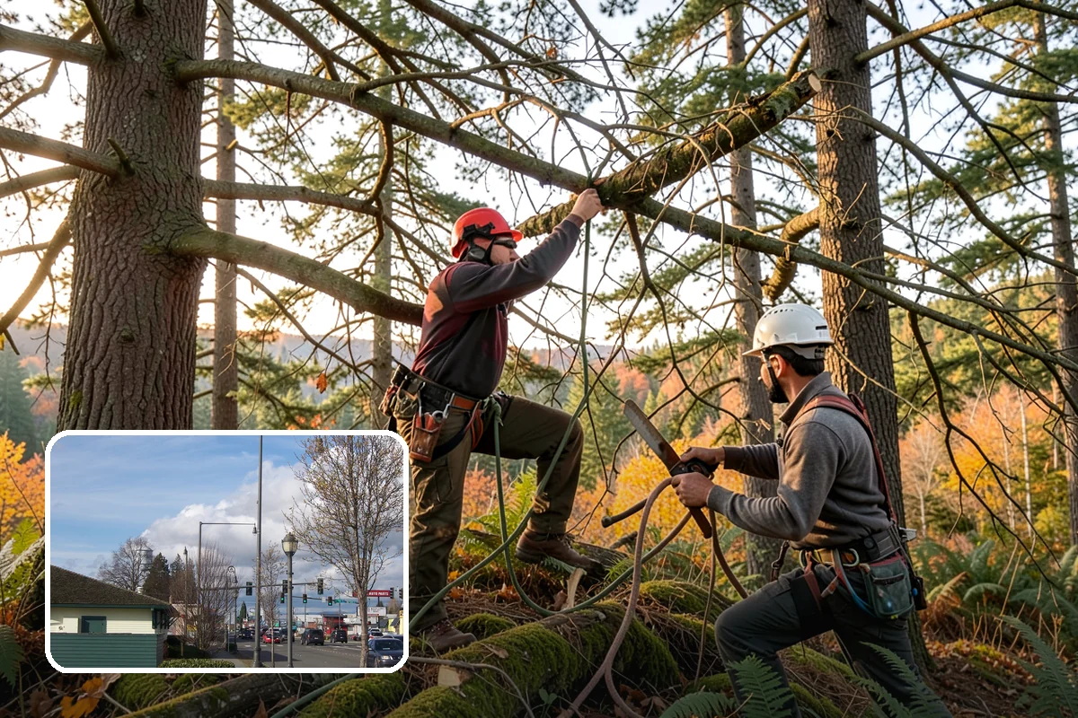 Vista pruning in Marysville, Snohomish County, WA - Improves tree structure, health, and appearance
