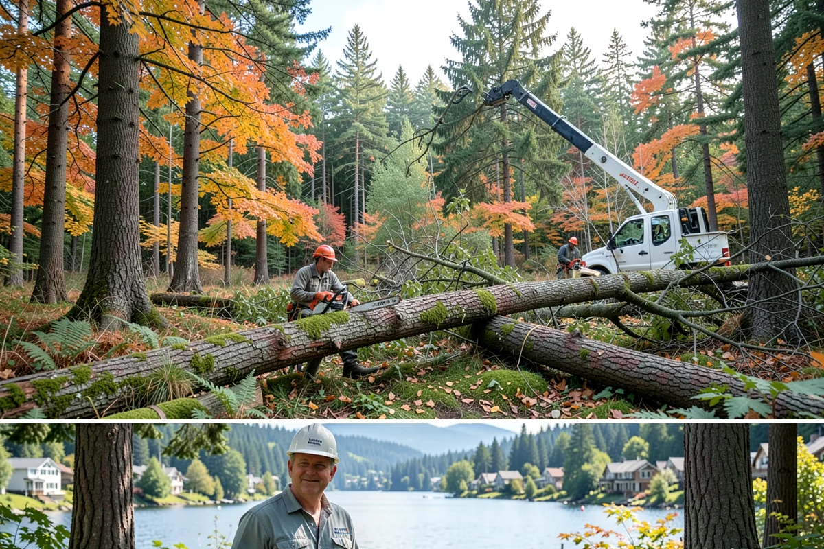 Vista pruning in Milton, King County, WA - Work timing follows recognized arboricultural standards matched to specific tree species and seasonal conditions in the Puget...