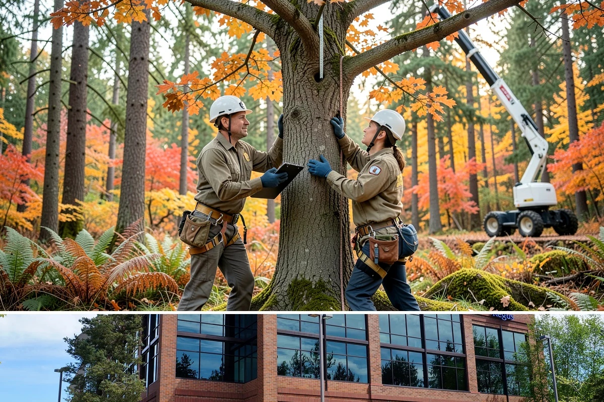 Vista pruning in Mountlake Terrace, Snohomish County, WA - Work timing follows recognized arboricultural standards matched to specific tree species and seasonal conditions in the Puget...