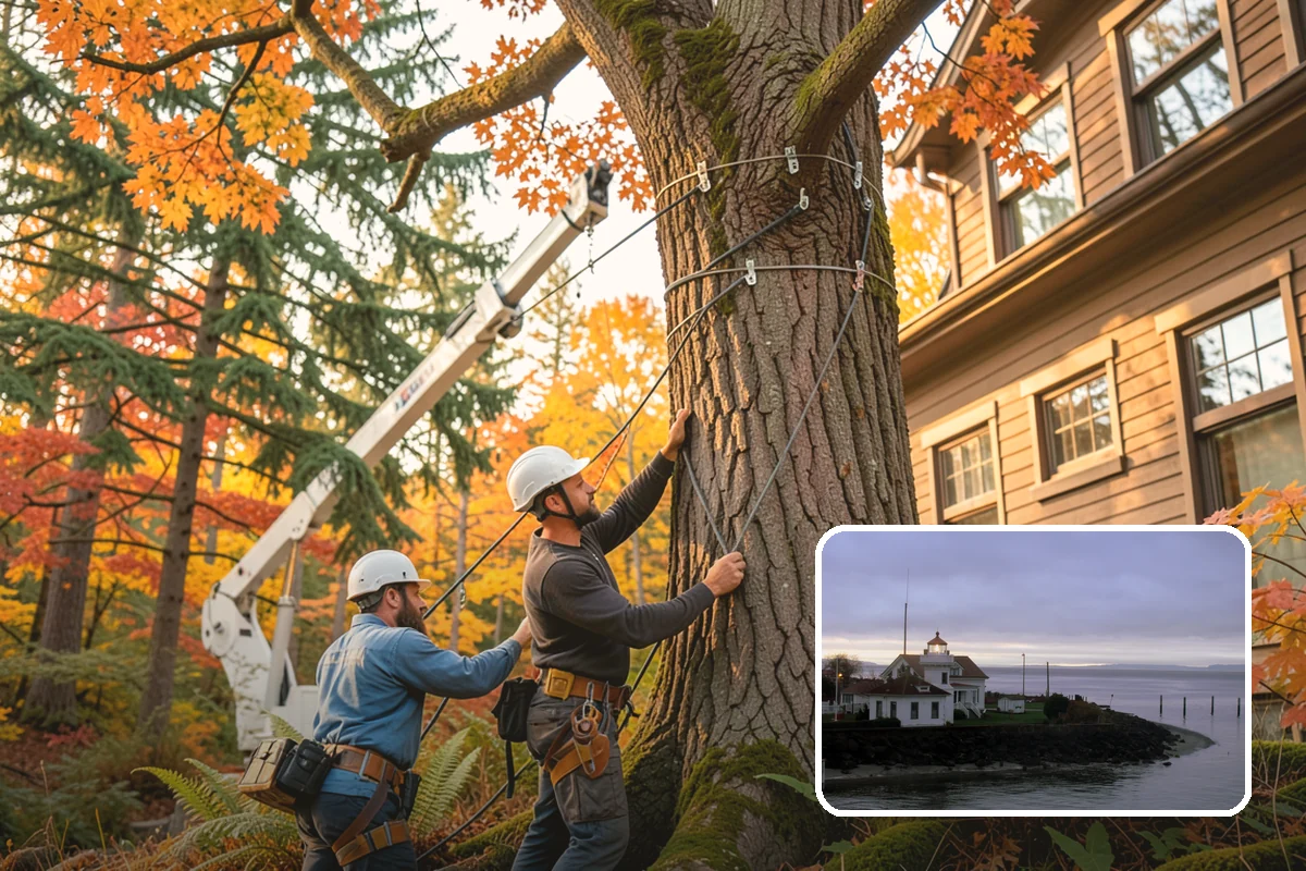 Vista pruning in Mukilteo, Snohomish County, WA - Improves tree structure, health, and appearance