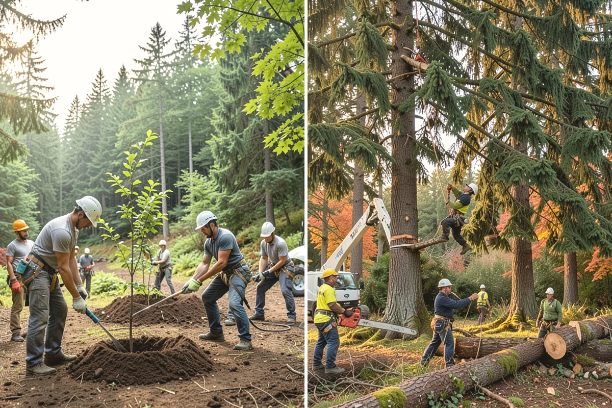 Vista pruning in Mukilteo, Snohomish County, WA - Assess canopy condition and pruning objectives