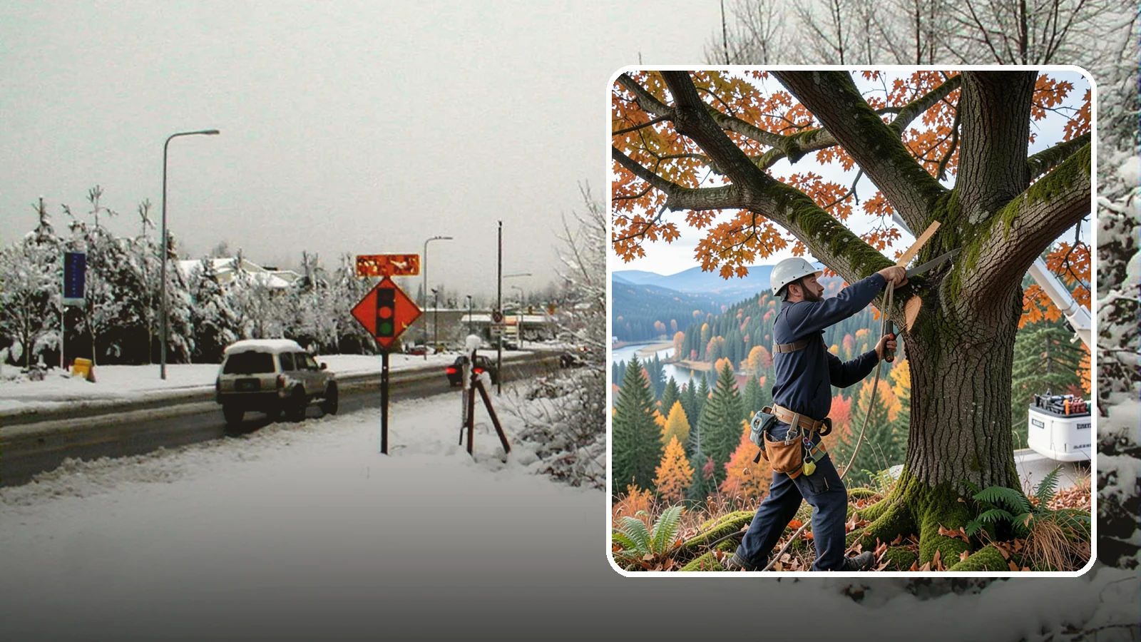 Vista pruning in Newcastle, King County, WA - Selective pruning to open or improve a view.