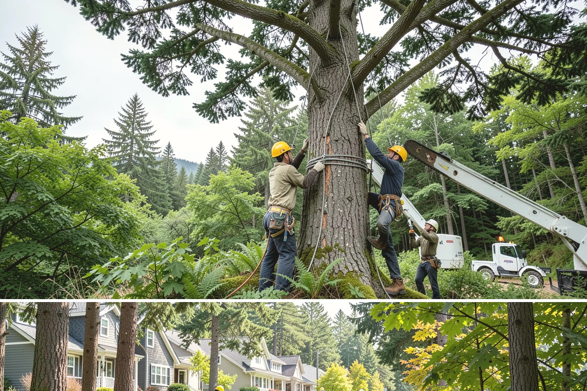 Vista pruning in Normandy Park, King County, WA - Work timing follows recognized arboricultural standards matched to specific tree species and seasonal conditions in the Puget...