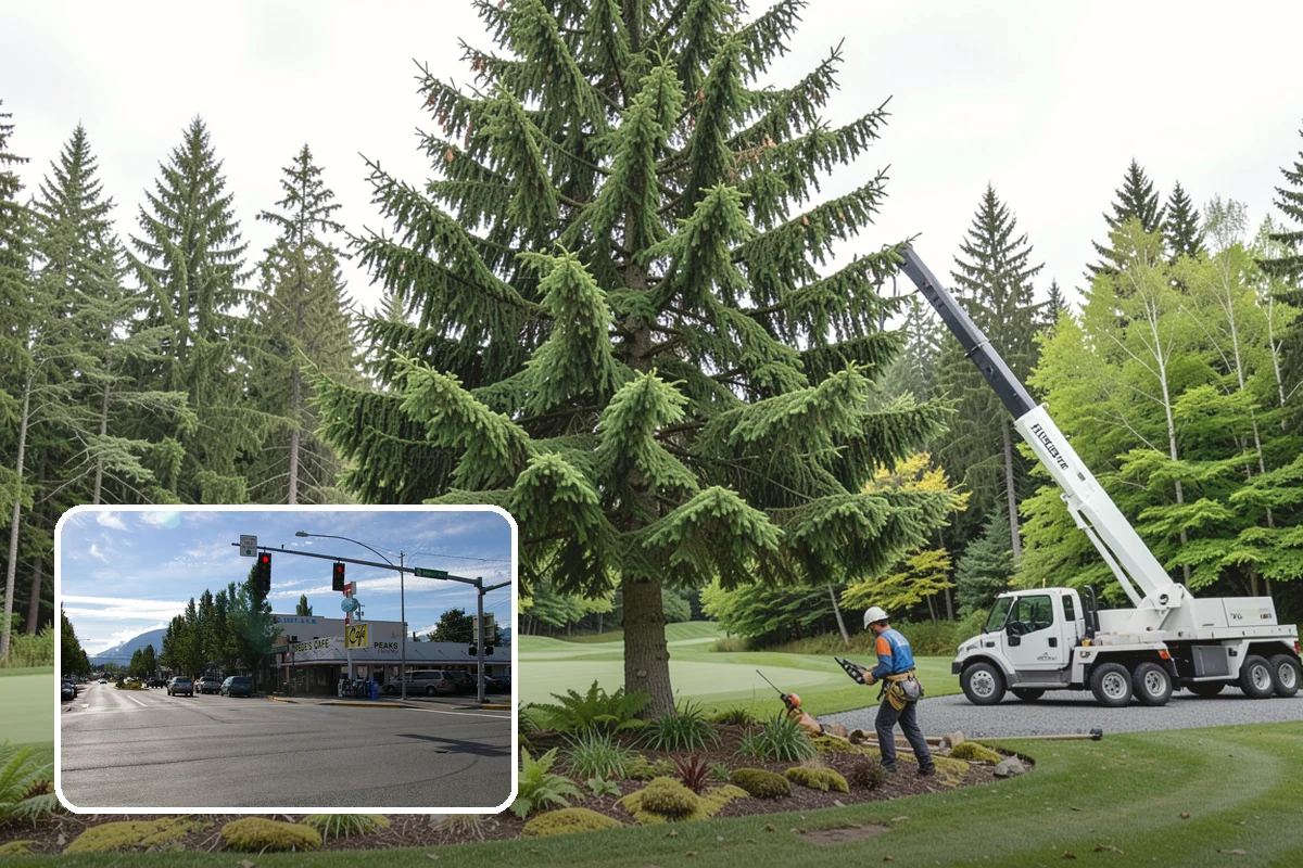 Vista pruning in North Bend, King County, WA - Improves tree structure, health, and appearance