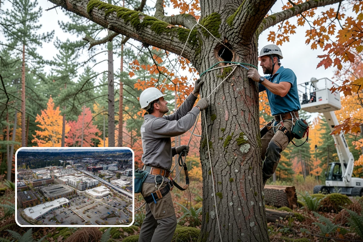 Vista pruning in Redmond, King County, WA - Improves tree structure, health, and appearance