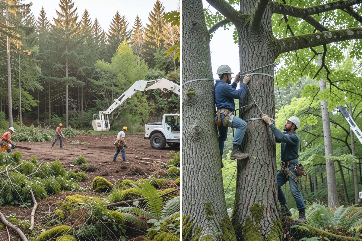 Vista pruning in Roy, Pierce County, WA - Assess canopy condition and pruning objectives