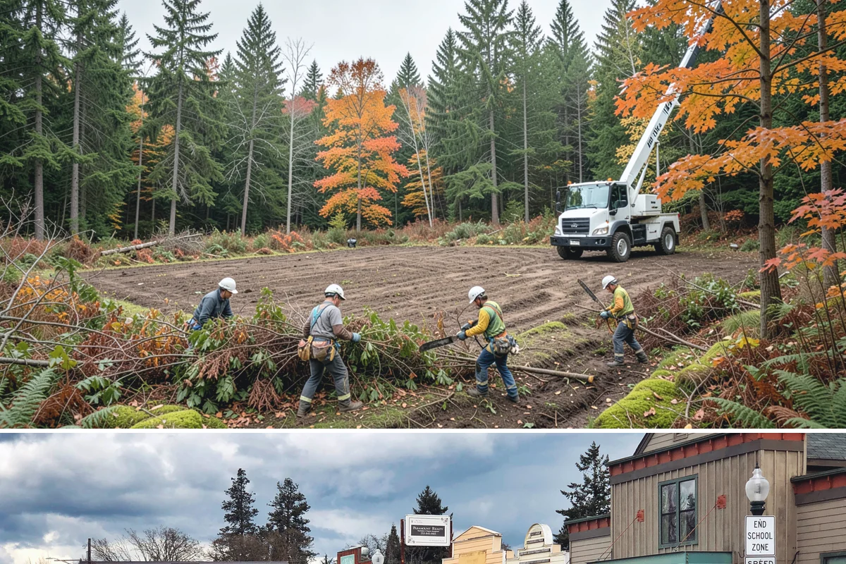 Vista pruning in Roy, Pierce County, WA - Work timing follows recognized arboricultural standards matched to specific tree species and seasonal conditions in the Puget...
