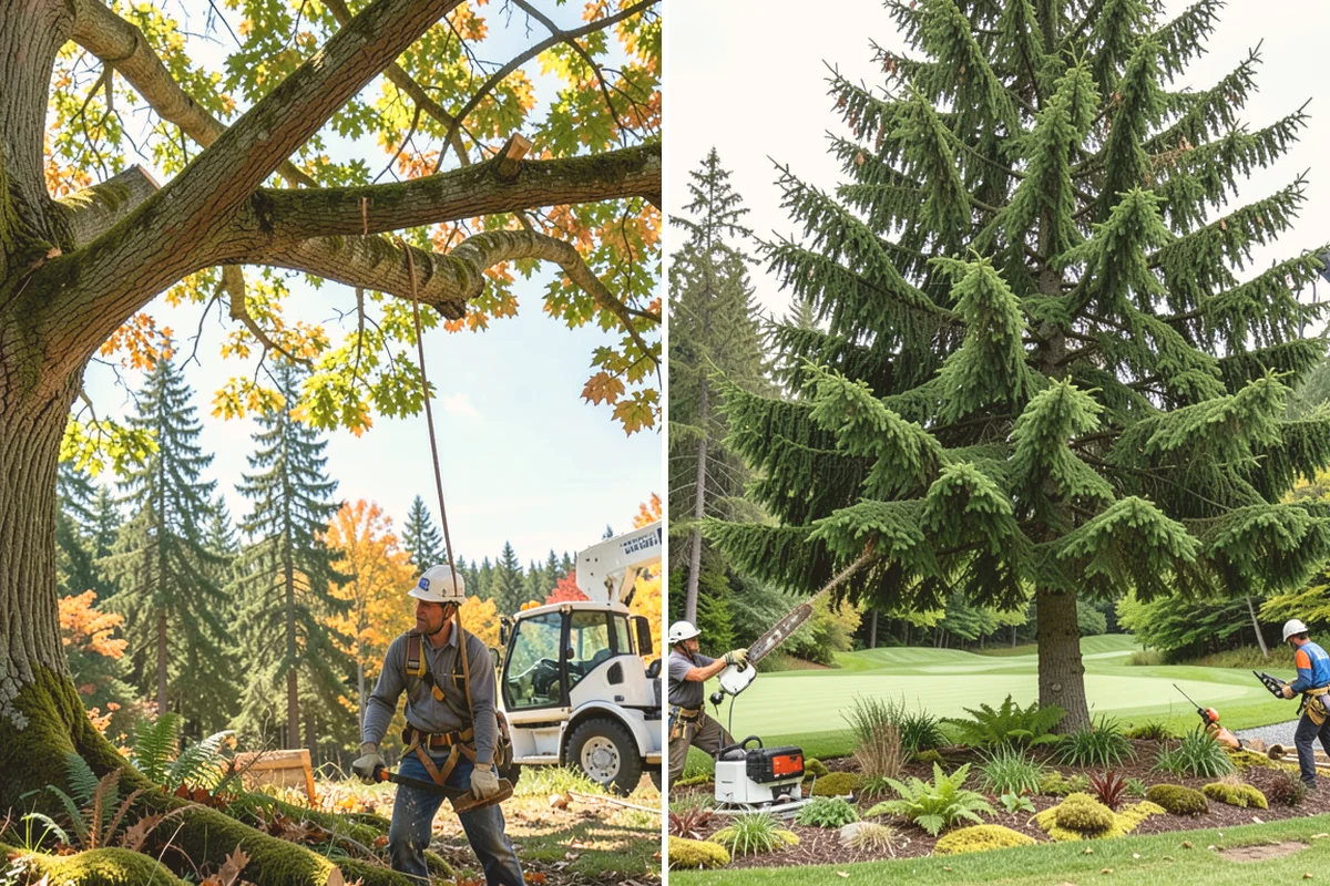 Vista pruning in Sammamish, King County, WA - Assess canopy condition and pruning objectives