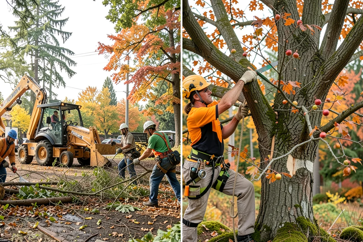 Vista pruning in Seattle, King County, WA - Assess canopy condition and pruning objectives