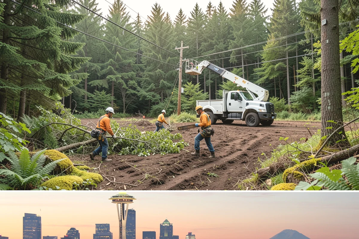 Vista pruning in Seattle, King County, WA - Work timing follows recognized arboricultural standards matched to specific tree species and seasonal conditions in the Puget...