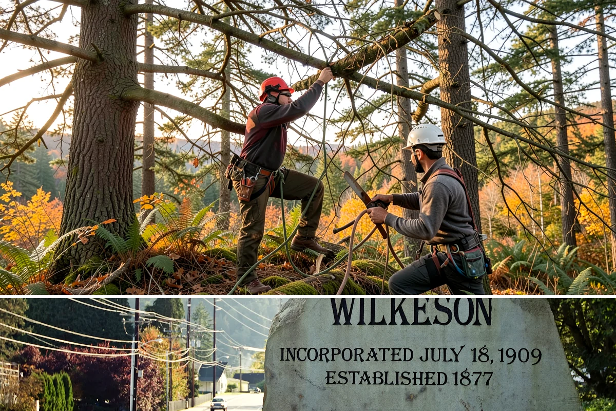 Vista pruning in Wilkeson, Pierce County, WA - Work timing follows recognized arboricultural standards matched to specific tree species and seasonal conditions in the Puget...